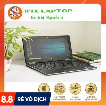 Laptop Dell Latitude E7240 i3 4010U | RAM 4GB | SSD 128GB | Hàng Nhật