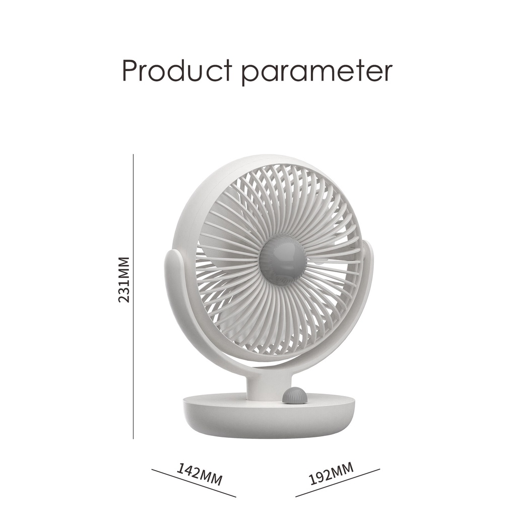 Uareliffe Desktop Fan For Home Office