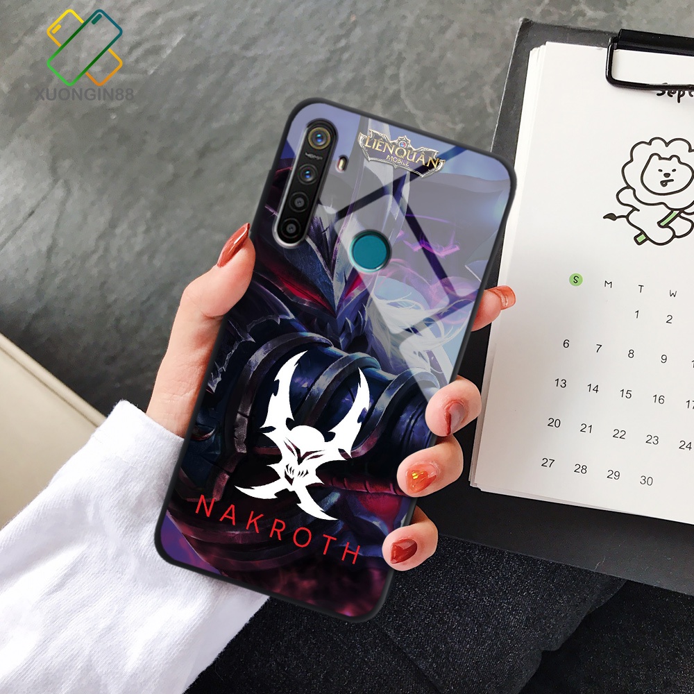 Ốp lưng kính Realme 5i/6i in 3D hình tướng Liên quân