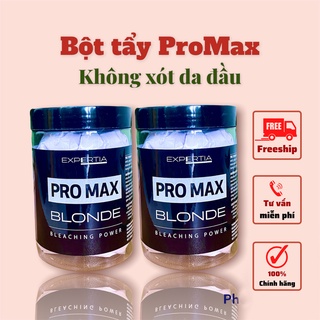 Thuốc tẩy tóc, Bột tẩy tóc ProMax cao cấp không xót da đầu, tặng kèm trợ nhuộm và gang tay