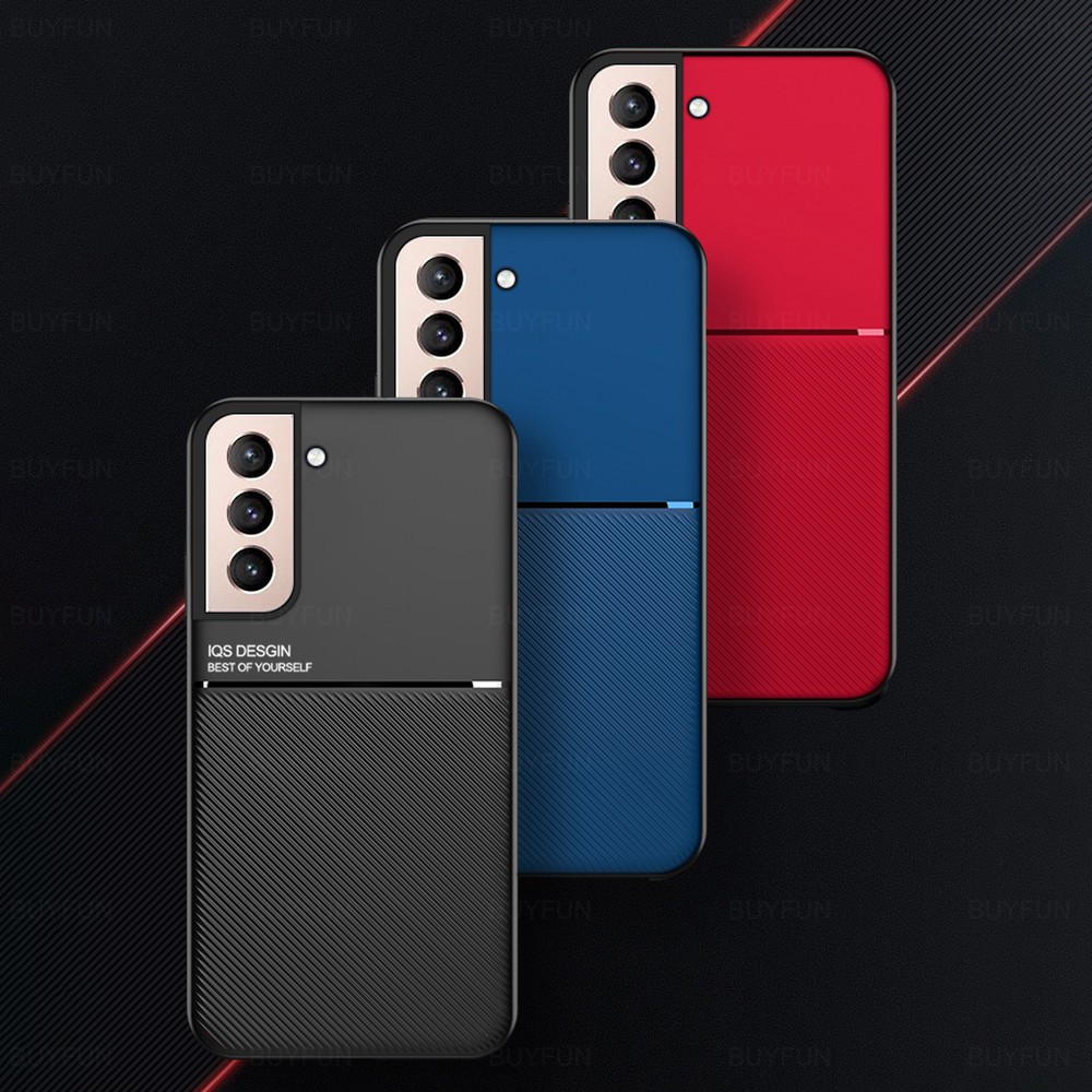 Ốp điện thoại bằng da từ tính cho xe hơi cho Samsung Galaxy S21 Ultra S21 + Plus Ss S21 5G | BigBuy360 - bigbuy360.vn