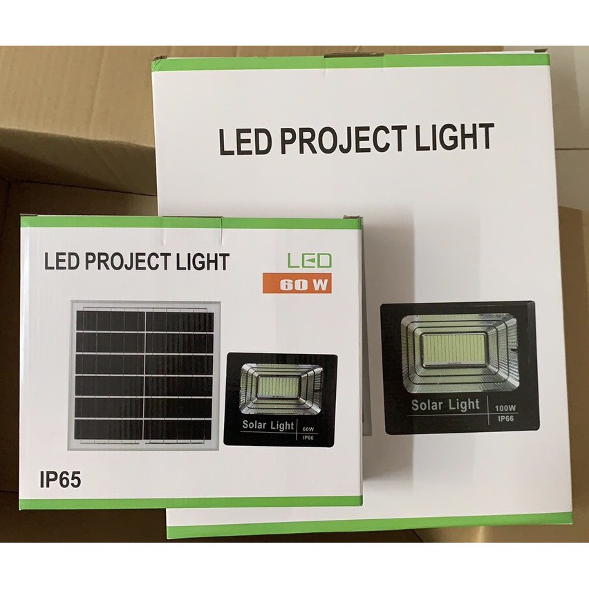 Đèn pha 60w NĂNG LƯỢNG MẶT TRỜI
