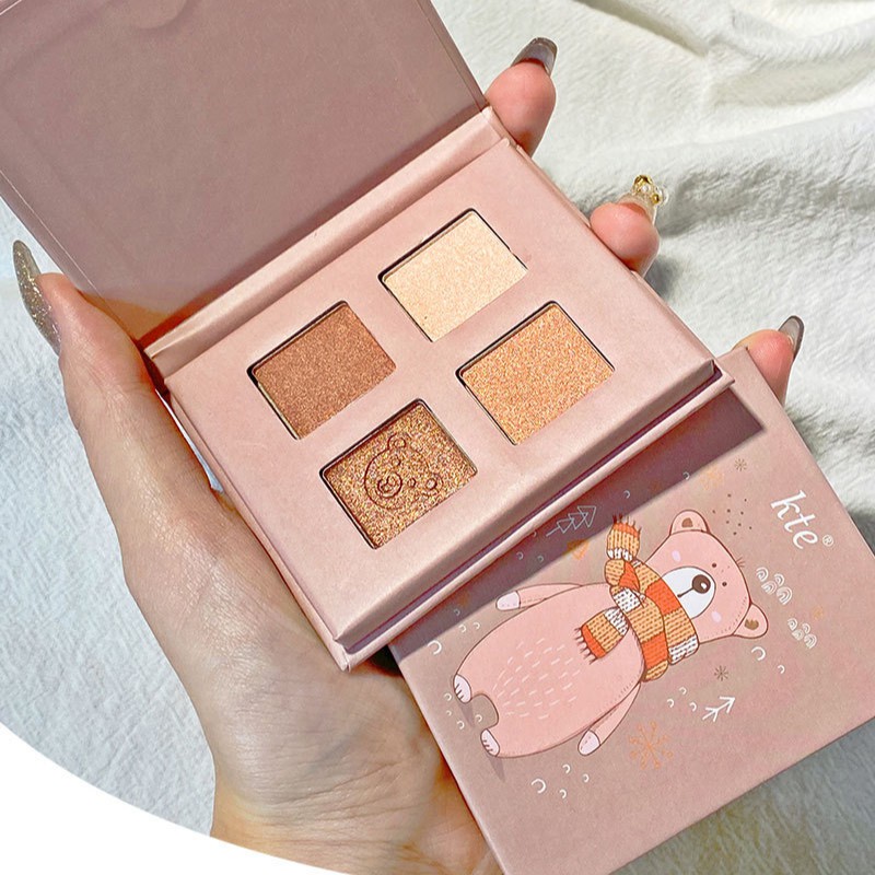 Phấn mắt nhũ lì 4 ô KTE Sena Beauty | BigBuy360 - bigbuy360.vn