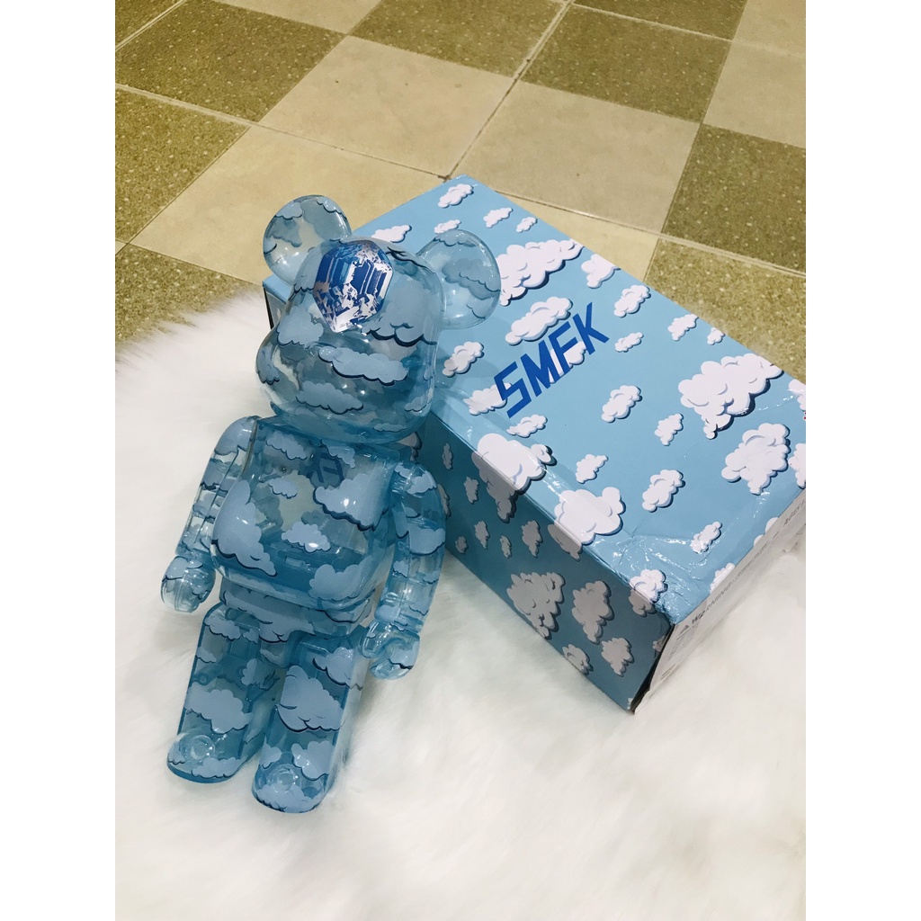 Bearbrick SMFK gấu bụng bự đám mây