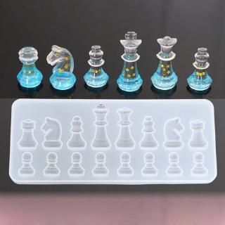 Khuôn silicon tạo hình cờ vua sáng tạo