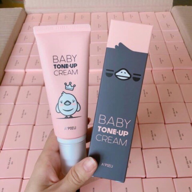 Kem Dưỡng Trắng Da A’pieu Baby Tone Up Cream Limited Edition