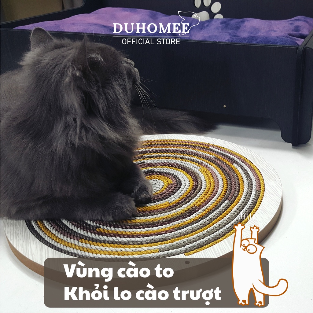 Bàn cào móng cho mèo mix ngũ săc - Duhomee