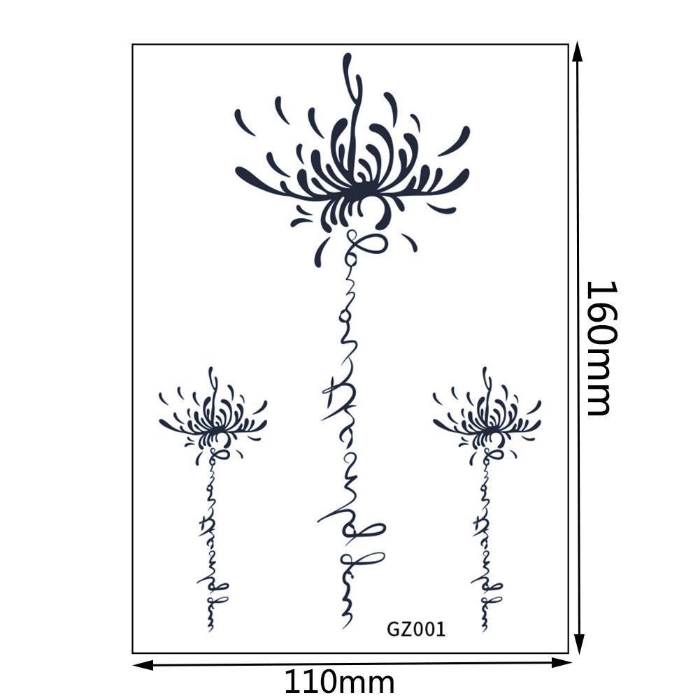 [Hàng mới về] Hình Xăm Dán Cánh Tay S7D2 Họa Tiết Rồng Và Hoa Chống Thấm Nước Lâu Trôi | BigBuy360 - bigbuy360.vn