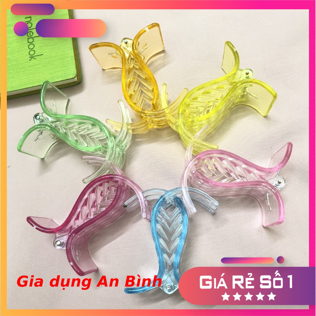 [HOT] Kẹp Tóc Càng Cua Trong Suốt Nhiều Màu Sắc Dễ Thương