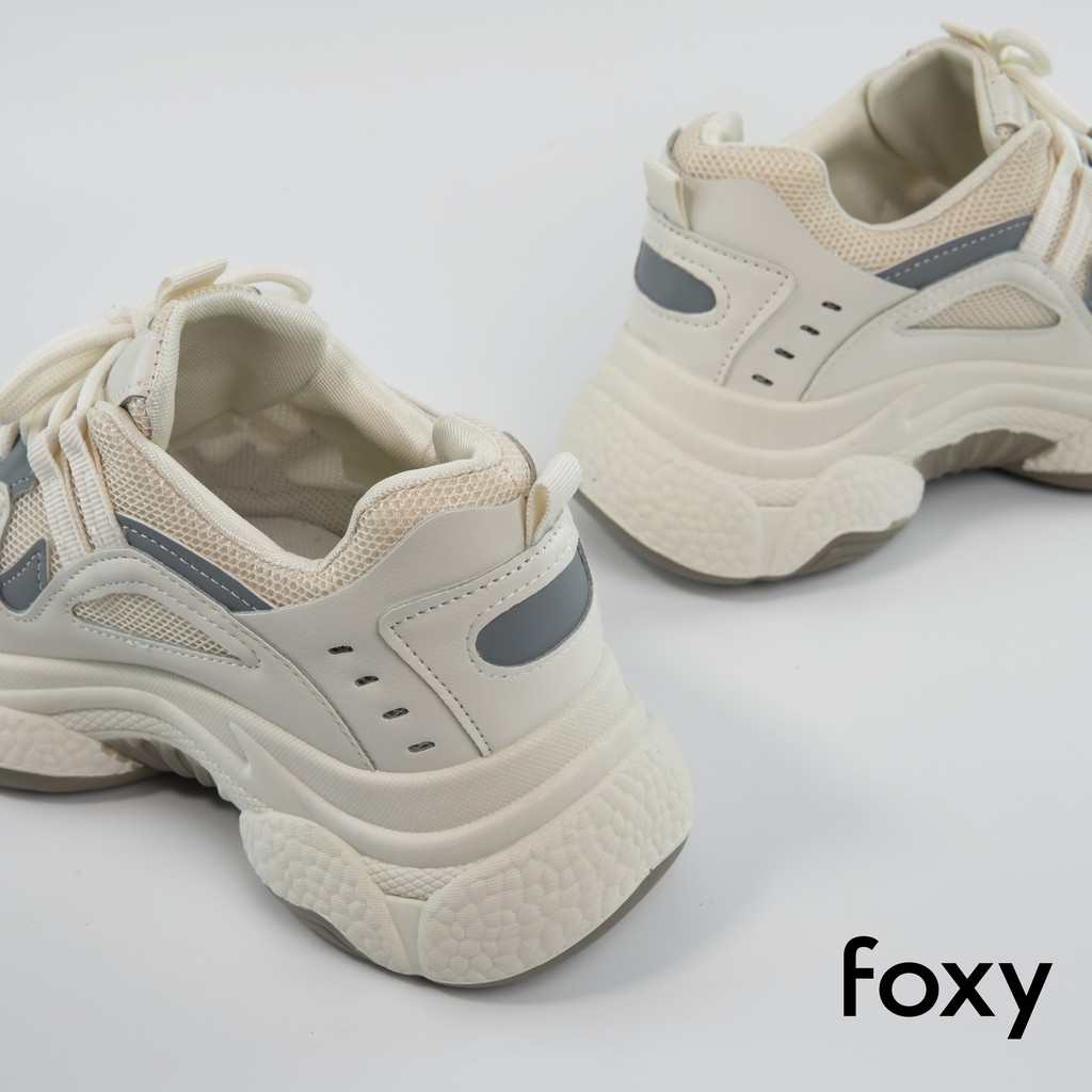 Giày Sneaker Nữ FOXY Độn Đế Tăng Chiều Cao 4 Cm Năng Động - FOX002