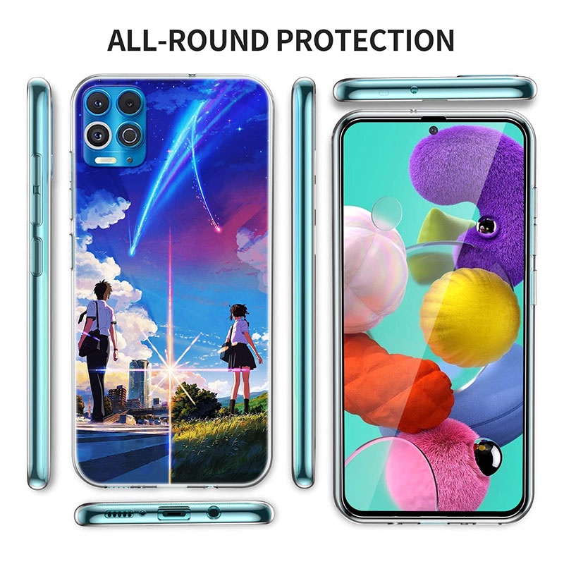 Ốp Điện Thoại Hình Anime Your Name BN14 Cho Tecno Pova 2 Spark 5 6 Go 7 7P Pova 2 LD7 KE7 KE5 AIR KD7 Pro