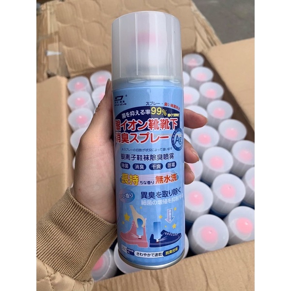 Xịt chống hôi chân - hôi giày khử khuẩn nano thế hệ mới