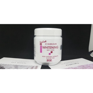 Kem body trắng da velvet whitening body lotion Thái Lan-350GR