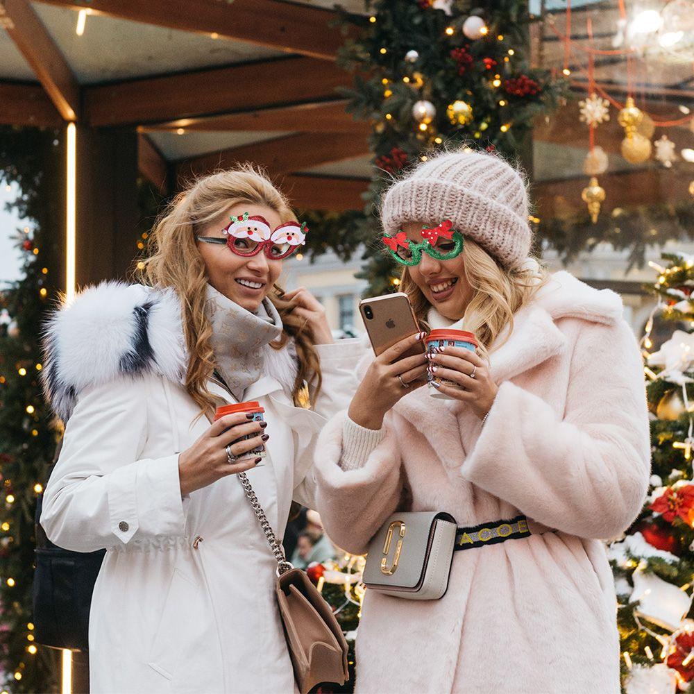 Gọng Kính Gắn Ảnh Trang Trí Tiệc Giáng Sinh &amp; Lễ Hội Navidad