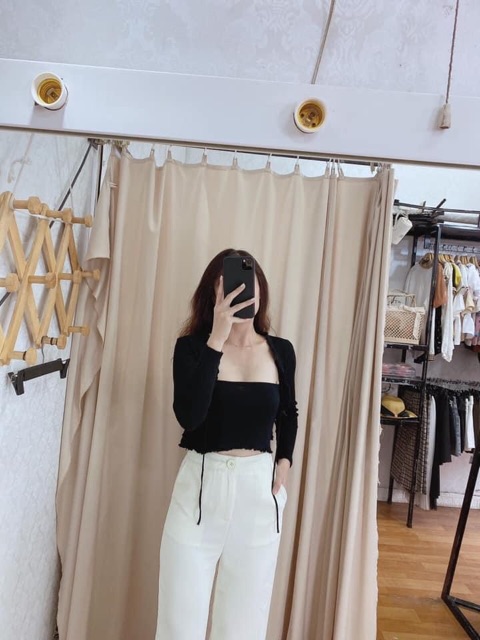 Sét áo croptop 2 món