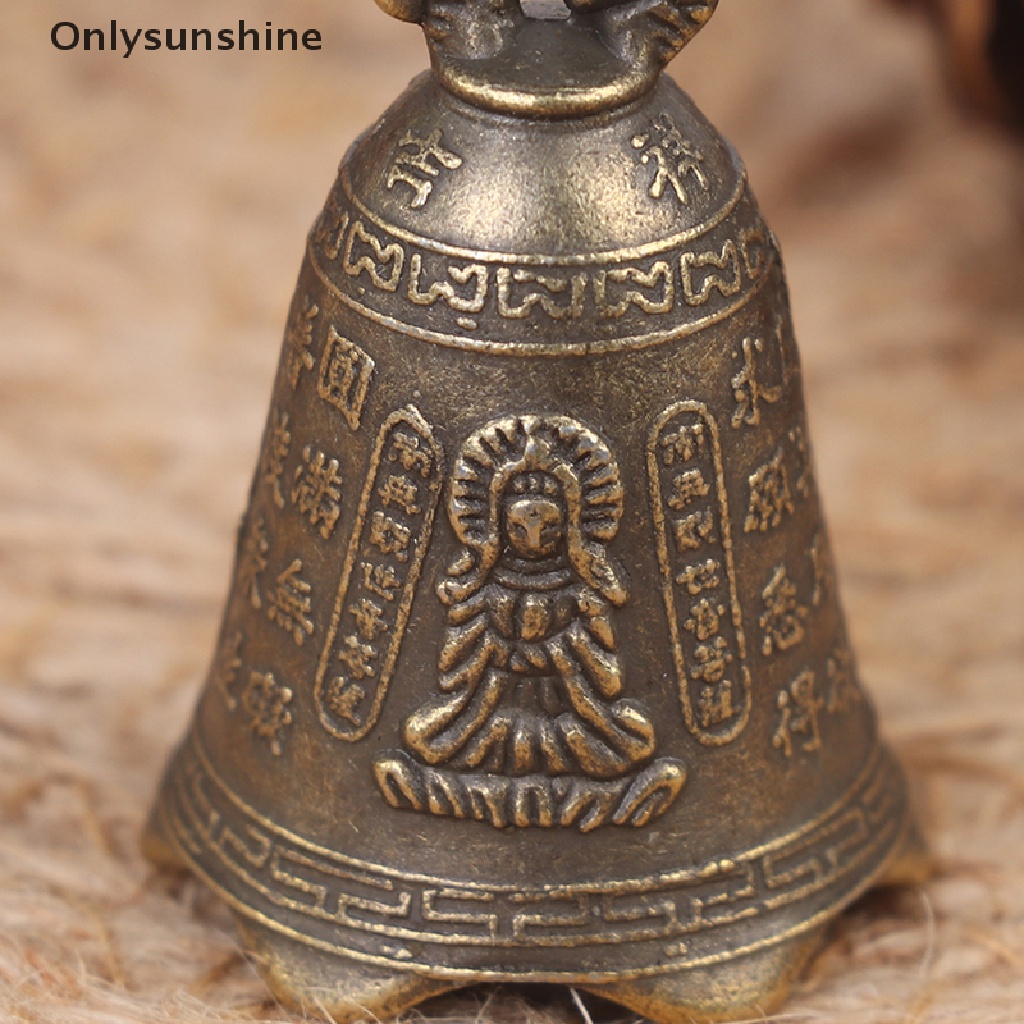 1 Chuông Phong Thủy mini Chạm Khắc Phong Thủy Tinh Tế