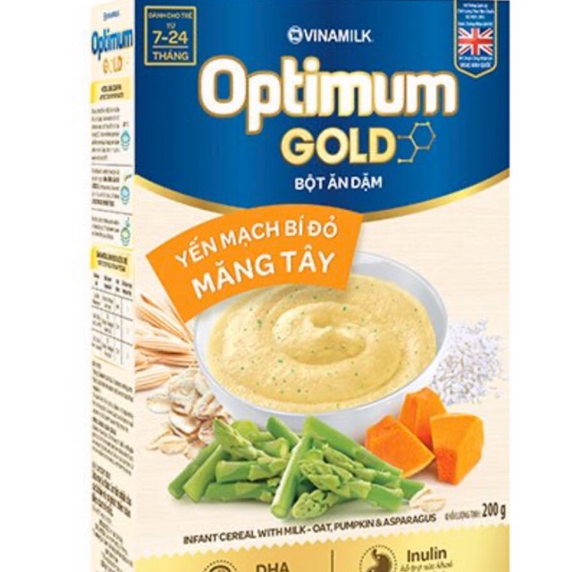 Bộ ăn dặm Optimum gold 200g