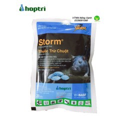 Thuốc diệt chuột dạng viên Storm 20 viên