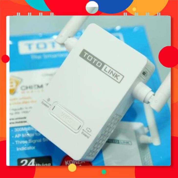 (giá khai trương) Bộ Kích Sóng Wifi Repeater 300Mbps Totolink EX200 - Hàng Chính Hãng