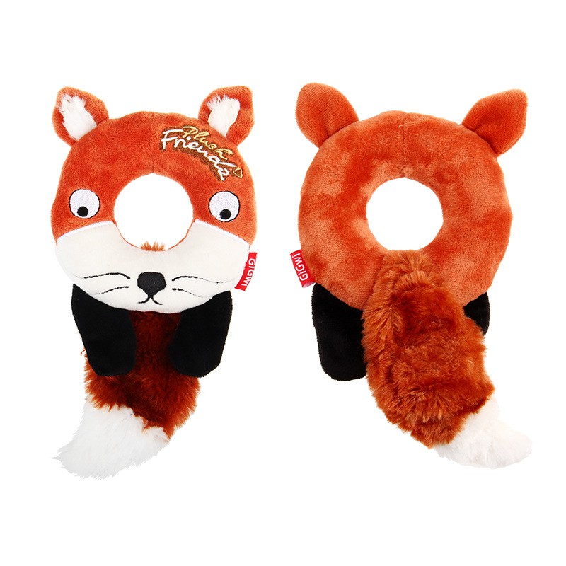 Gigwi Đồ chơi Vòng tròn ngộ nghĩnh Plush Friendz cho chó / cún