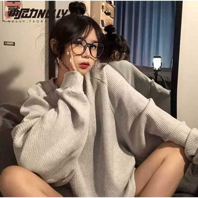 Bộ nỉ thể thao Basic xốp trơn [FREESHIP] Set đồ áo nỉ dài tay Sweater cổ tròn quần Short đùi Basic 3 màu
