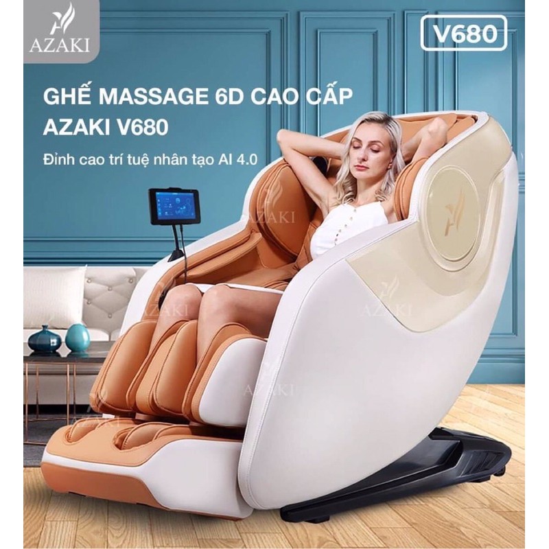 GHẾ MASSAGE AZAKI V680