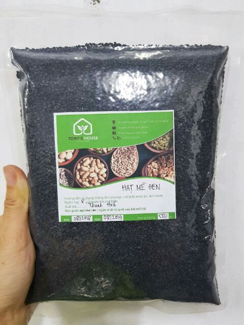 [Nông sản Việt] Mè đen/ Vừng đen Sạch 500gr | BigBuy360 - bigbuy360.vn