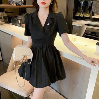 VÁY THÔ CỔ VEST  KHOÁ SƯỜN
