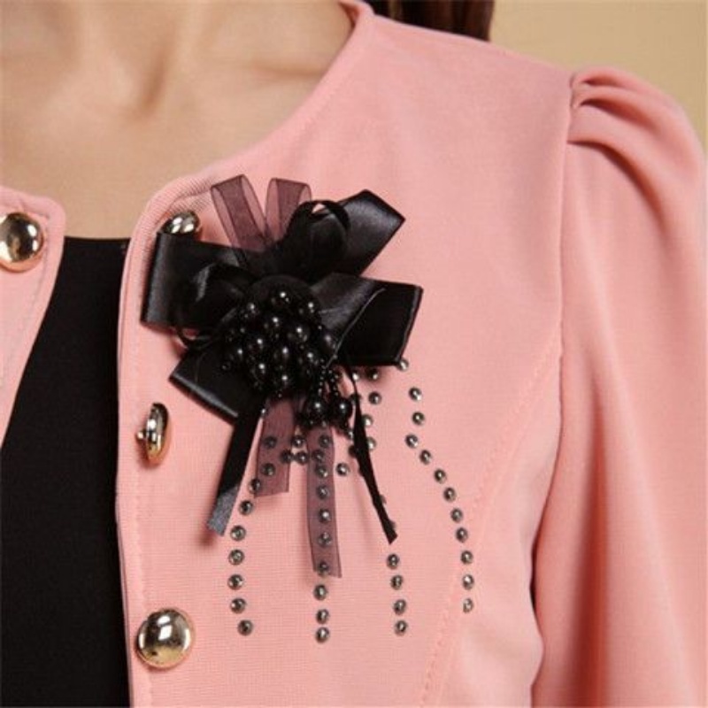 Áo Khoác Vest Dài Tay Phong Cách Hàn Quốc Thanh Lịch Dành Cho Nữ