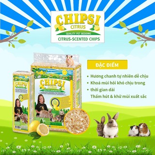 MÙN CƯA THƠM CHIPSI 60L CHO HAMSTER (3.2KG)
