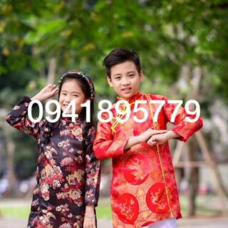 Áo dài cách tân nam nữ
