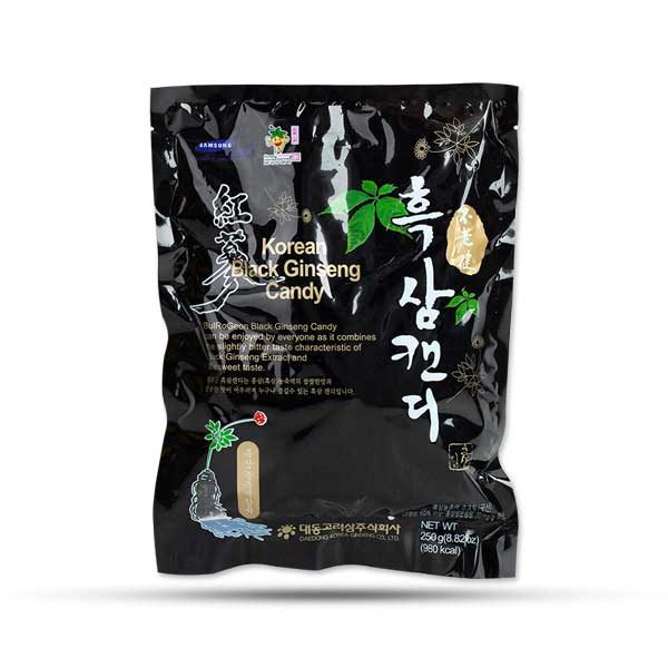 Kẹo Hắc Sâm Đen Hàn Quốc Daedong 250g - Chính Hãng Giàu Dinh Dưỡng