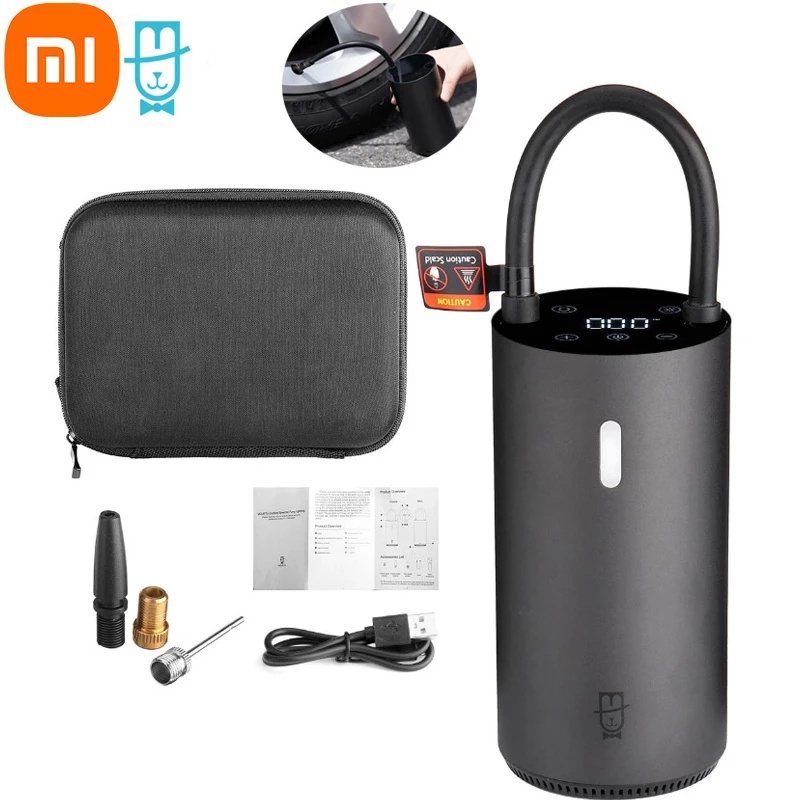 Máy Bơm Hơi Lốp Xe Điện Tử Thông Minh Xiaomi Mojietu