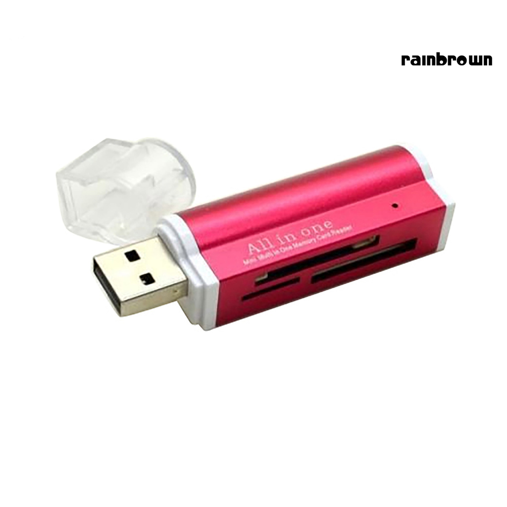 Mini USB 2.0 Multi-Function High Speed Micro-SD TF MMC SDHC Memory Card Reader /RXDN/