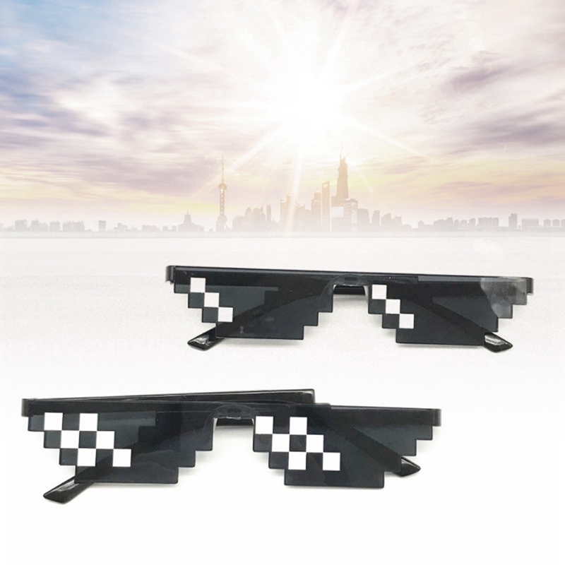 Kính mát thời trang Thug Life 8 Bit Pixel độc đáo sáng tạo