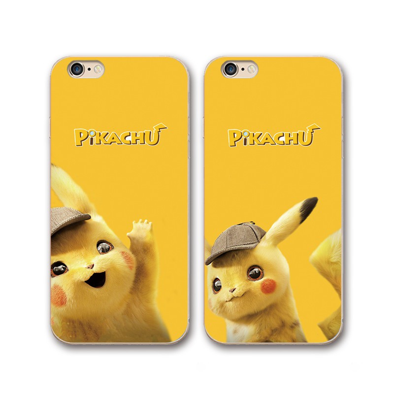 Ốp Điện Thoại Tpu Mềm In Hình Pikachu Dễ Thương Cho iPhone X XR 12 13 mini 11 14 Pro XS max 6 6s 7 8 plus 5s SE2