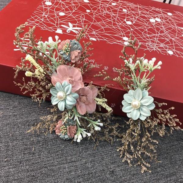 Set Hoa Cài Tóc Handmade M10 (Set) - ảnh thật