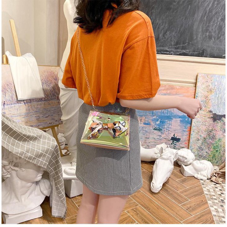 Túi xách nữ đeo chéo mini siêu xinh DC03 túi xách mini T.xách Chip Xinh