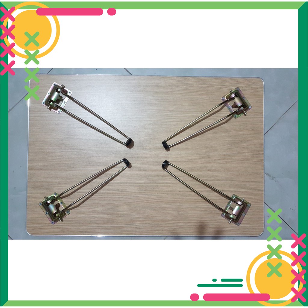 bàn gấp 50*70 chân to vàng -free ship theo tiêu chuẩn shope | BigBuy360 - bigbuy360.vn