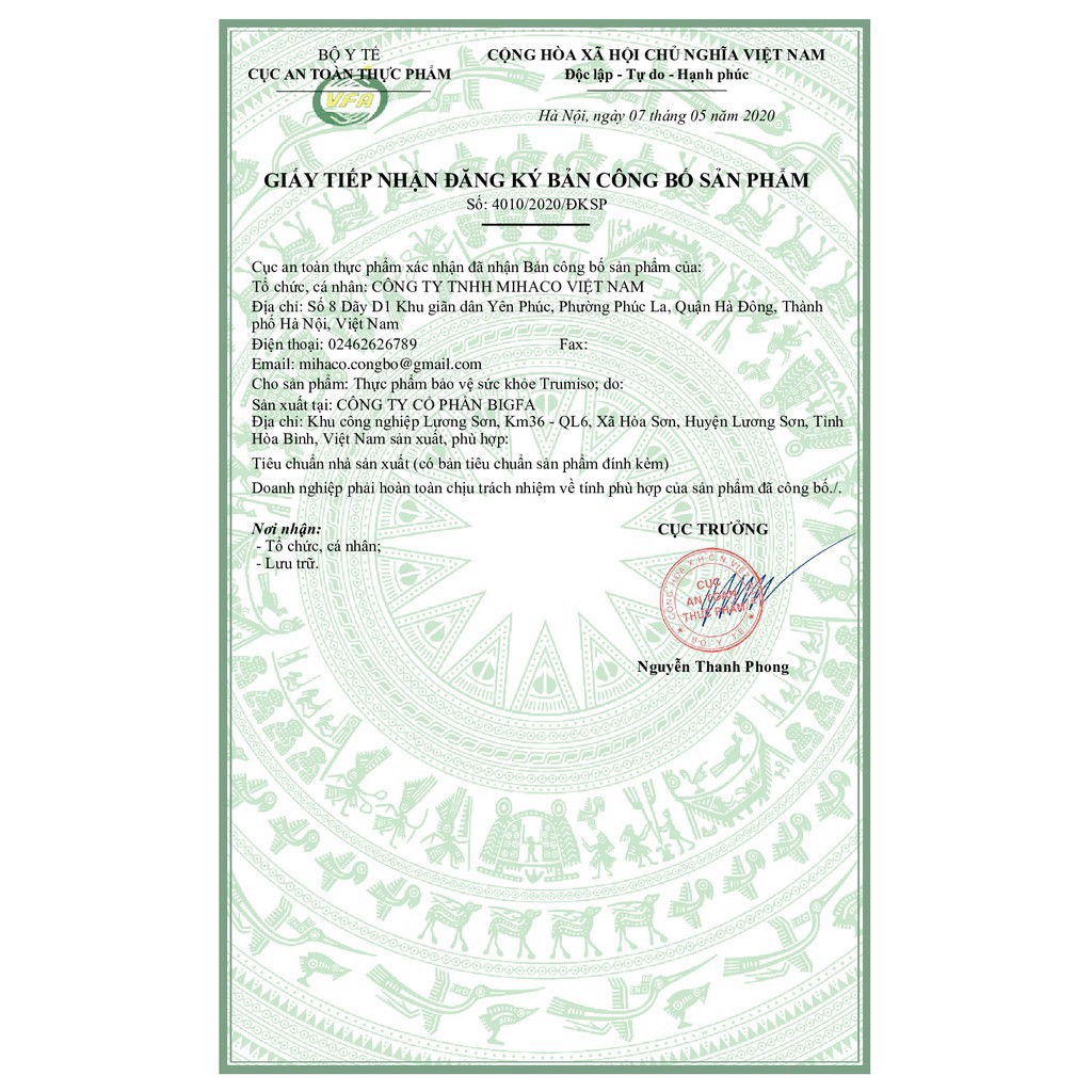 TRUMISO TĂNG VÒNG 1 – VIÊN UỐNG NỘI TIẾT TỐ NỮ (HỘP 60 VIÊN) Chính Hãng | BigBuy360 - bigbuy360.vn