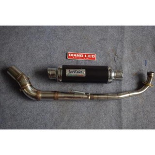 trọn bộ lon pô  leovince  và cổ pô 2 khúc 304 gắn wave dream sirus " rẻ vô địch "