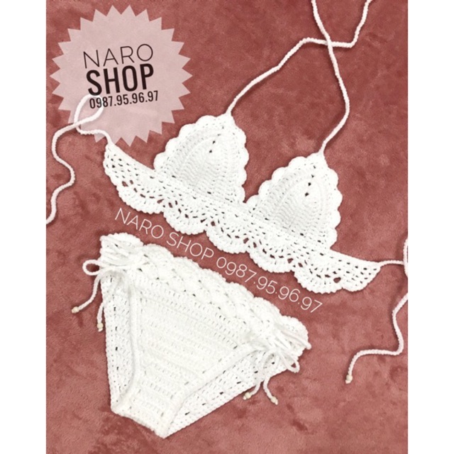 BỘ BIKINI VIỀN REN CHO BÉ
