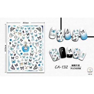 Sticker dán móng 3D hoạ tiết côn trùng