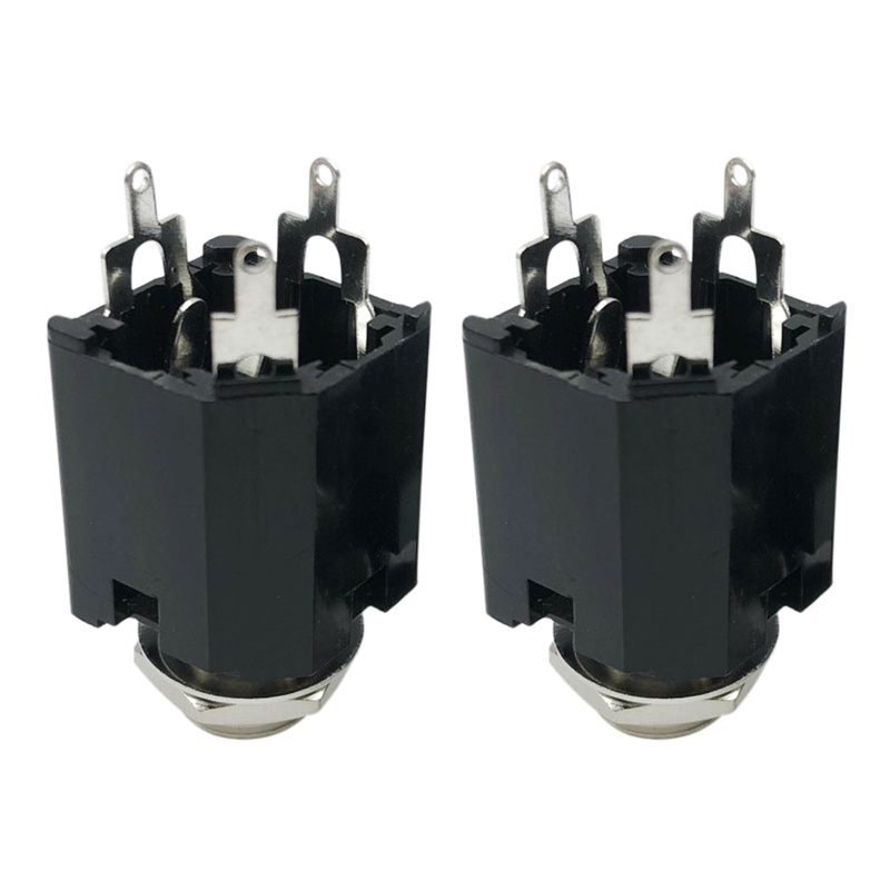 Đầu Nối Ổ Cắm Tai Nghe 6.35MM 6.5-330 3 Chấu 6.35MM DC30V 1A