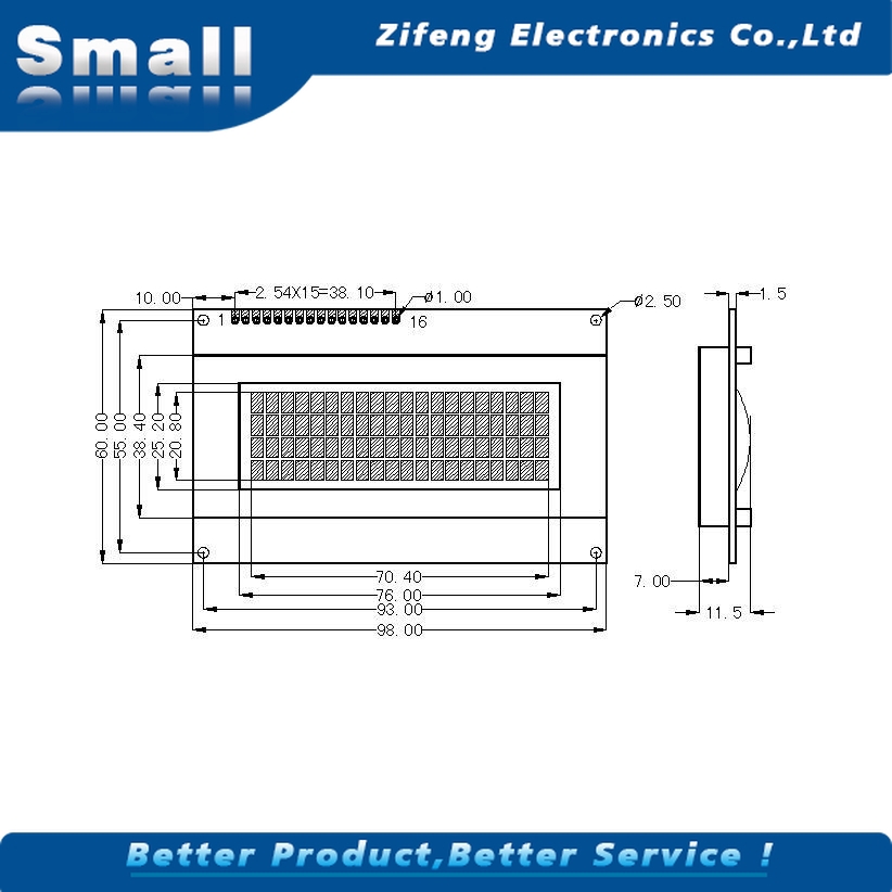 Bảng Mạch Màn Hình Lcd 2004 20x4 Lcd 20x4 5v Lcd2004 Cho Arduino