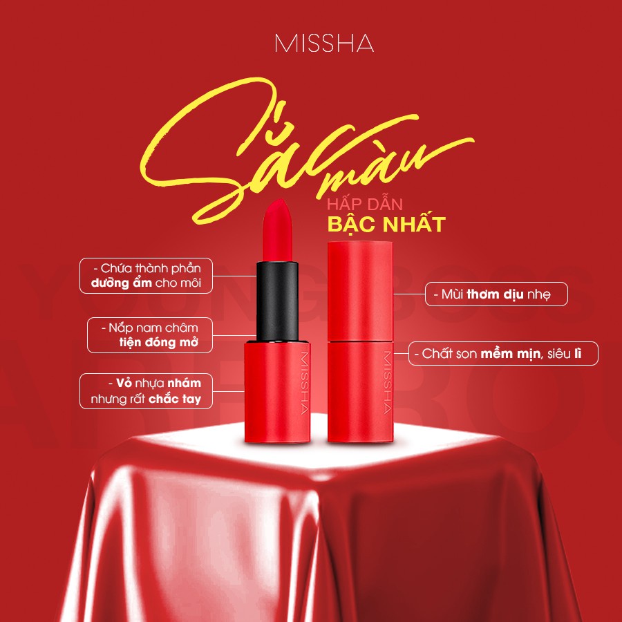 Son Lì MISSHA Dare Rouge Version 2 3.5g | BigBuy360 - bigbuy360.vn