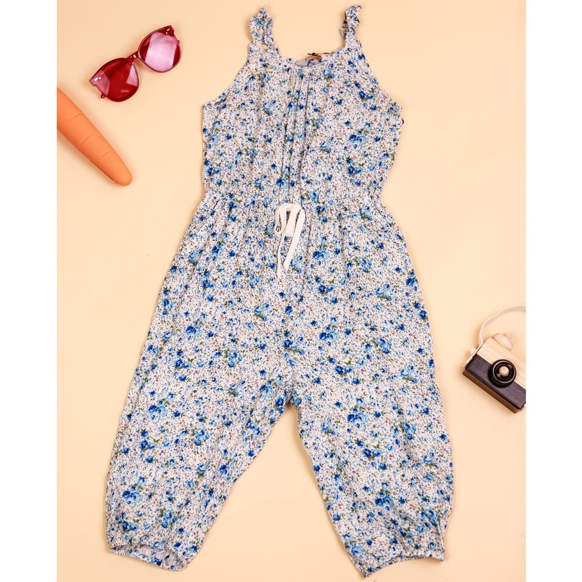 [Mã LTP50 giảm 50000 đơn 150000] Jumpsuit 2 dây, dáng lửng cho bé gái Emspo AQL3811