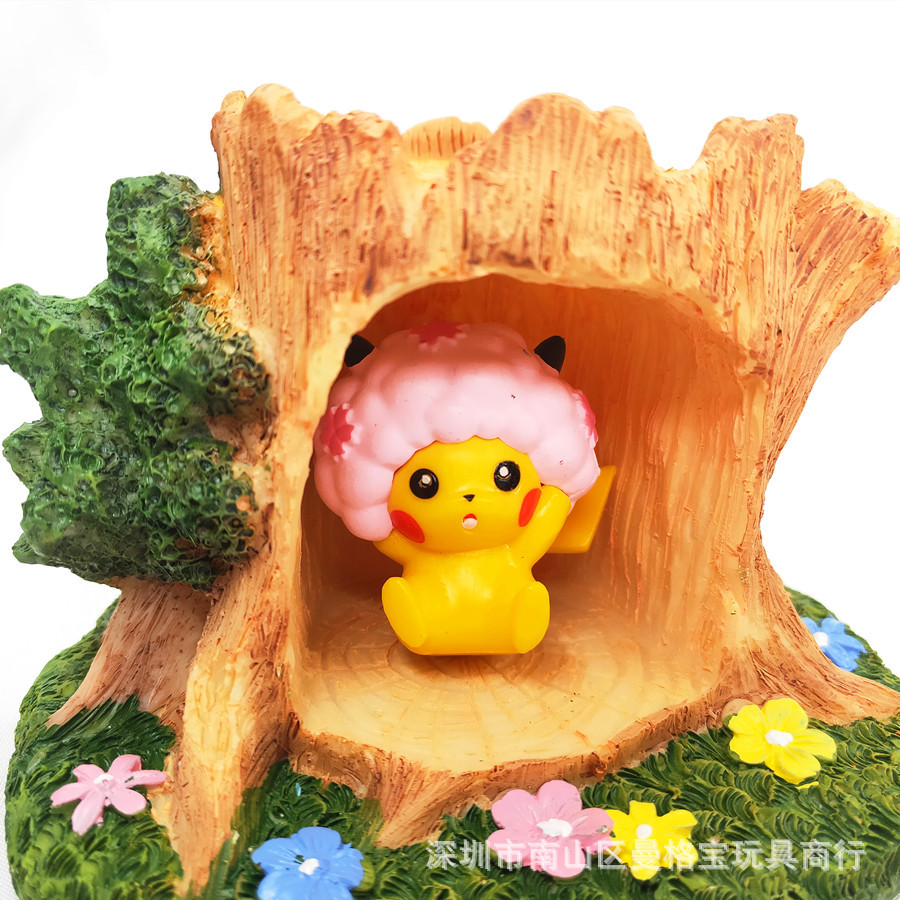 Mô Hình Nhân Vật Hoạt Hình Pikachu Hai Kích Cỡ Mini 9 Kiểu Lựa Chọn