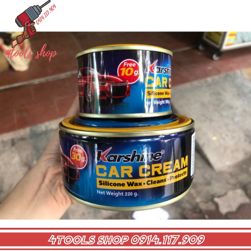 Kem đánh bóng xe, nhựa, kim loại, đá Karshine nhập khẩu Thái Lan