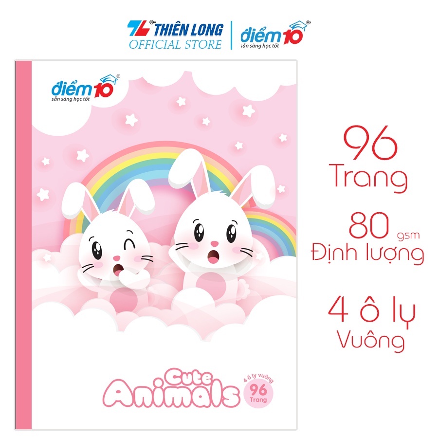 Bộ phần thưởng tiến bộ cho bé Thiên Long Điểm 10 - CẤP 1 - Tặng hộp gói quà